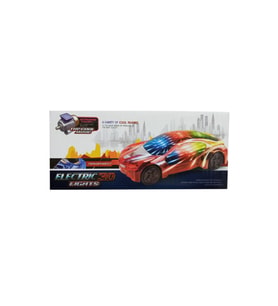 Kırmızı Pilli Elektrikli 3d Oyuncak Araba Khr-6088