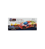 Kırmızı Pilli Elektrikli 3d Oyuncak Araba Khr-6088