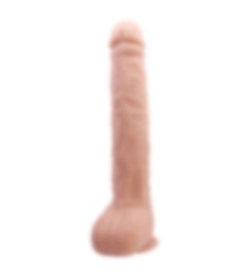 River World Süper Gerçekçi 27 cm'lik Damarlı ve Vantuzlu Dev Pe nis Dildo