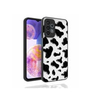 Samsung Galaxy A23 Uyumlu Kılıf Desenli Kamera Korumalı Parlak Zore Nora Kapak