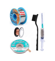 Mechanic Lehim Noclean Sn63/pb37 40g 0,5mm Lehim Toplama Cp-3515 Emme Teli 3,5mm 5li Set