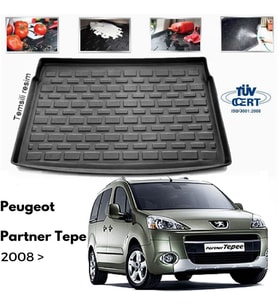 Peugeot Partner Tepee Bagaj Havuzu Paspası