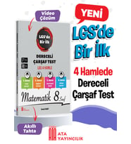 8. Sınıf Matematik Dereceli Çarşaf Test