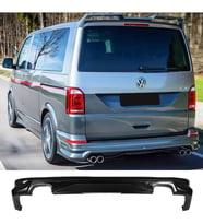 Vw Transporter T7 ABT Arka Ek Difüzör Siyah Plastik Arka-difizör-bodykit-ek-karlık