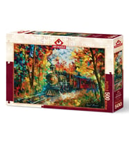 Art Puzzle Sonbahar Treni 500 Parça Puzzle 5096