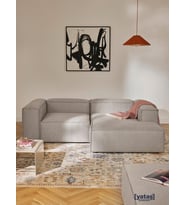 Most Mollis Plus Sağ Köşe 2 Modül Köşe 10 Kahverengi Keten Kumaş Yumuşak Sünger(EVİNİZE TESLİM)