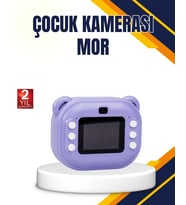 Mey İthalat® Efektli Şipşak Kamera – Oyunlu, Müzik Çalarlı Anında Baskı Özellikli