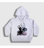 Presmono Unisex Çocuk Beyaz Shade Oyun Hollow Knight Kapüşonlu Sweatshirt 493322tt