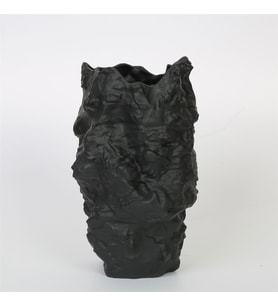 Vitale Antrasit Kaya Vazo 18*18*31 Cm AK.JM00002