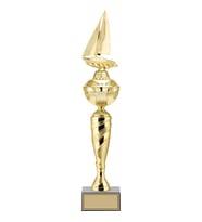 ODAK KUPA - Figürlü Kupalar - Yelken Figürlü Kupalar FG-075 B - 53 cm
