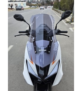MOTOCAM SFM Lahos Ön Cam 2024-2026 Model 55cm Füme Renkli 4mm