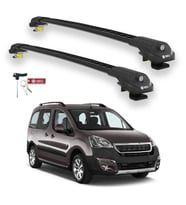 Turtle Peugeot Tepee Partner 2008-2018 Ara Atkı Air1 Siyah