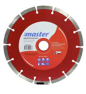 First Master Segmentli Elmas Kesici 180 MM (Kırmızı)