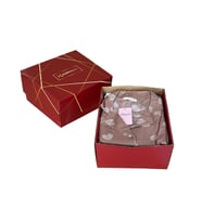 Mirano 1202 Likralı Pegasus Kumaş Düğmeli Şortlu Kadın Kalpli Pijama Takımı Kutulu Paketli (Vizon)