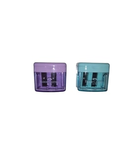 FABER CASTEL MİNİBOX ÇİFT GÖZLÜ HAZNELİ KALEMTRAŞ PASTEL RENKLER 382902 - TEKLİ