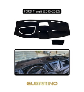 FORD Transit (2015-2022)TORPİDO KORUMA HALISI SİYAH KENAR