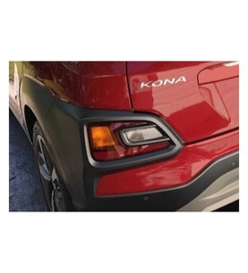 Çmk Hyundai Kona Arka Sis Kaplama - Piano Black