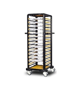 Gastrolley Tekli Self Servis Arabası 150 (2 Yanı Kapalı) 59 x 71 x 174 (cm)