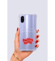 Samsung Galaxy A07 Kartlıklı Pozitif Enerji Desenli Kılıf - ETC2505-9182