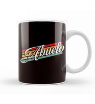 Retro Abuelo Vintage Grandfather Grandpa Granddad Grandson Kupa Bardak Porselen