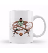 Gnarly Kyrie  Celtics Kupa Bardak Porselen