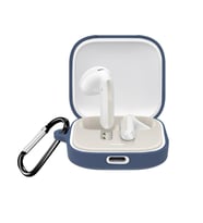 Microsonic Xiaomi Redmi Buds 6 Kılıf Askılı Mat Silikon Lacivert (Lacivert)