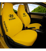 Hyundai Uyumlu Ön Arka Koltuk Kılıfı Takımı – Penye Oto Servis Koruma Seti (Sarı)
