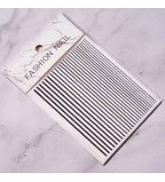 Adanil Nail Art Kendinden Yapışkanlı Şerit Sticker Siyah