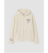 LCW Kids Ekru Cinnamoroll Nakışlı Kız Çocuk Pelüş Sweatshirt