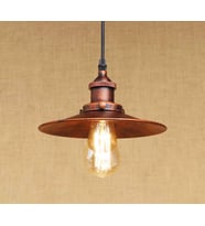 RİOLİGHT BAKIR ESKİTME TEKLİ SARKIT ÇAP: 22CM (Siyah)