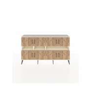 Arges Konsol 8 Raflı 8 Kapaklı 176x30x99 Aytaşı-Çam/Aytaşı