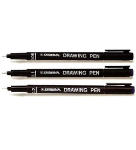 Snowman Drawing Pen Çizim Kalemi