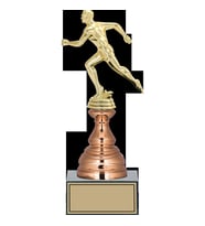 ODAK KUPA - Figürlü Kupalar - Atletizm Erkek Figürlü Kupalar FG-024 C - 30 cm