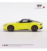 Mini GT Nissan Fairlady Z Proto Spec 2023 Ikazuchi Yellow - 414