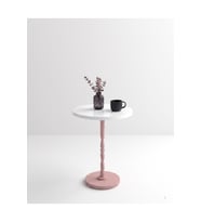 Tekli Sehpa Pembe Sehpa Ofis Ev Sehpası