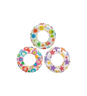 Baskılı Simit 61 Cm Renkli (Çok Renkli)