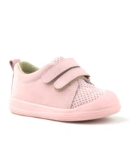 Rakerplus Sonic Hakiki Deri Pembe Cırtlı Anatomik Bebek Spor Ayakkabı Sneaker