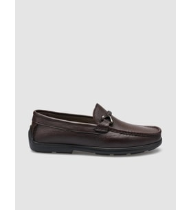 %100 Hakiki Deri Kahverengi Toka Detaylı Erkek Loafer