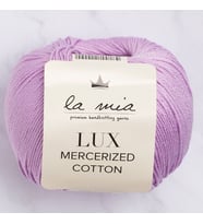 La Mia Lux Mercerized Cotton Lila El Örgü İpi - 53 - 33747