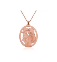 ?Gümüş Rose Anne Kız Kolye CSR2180786
