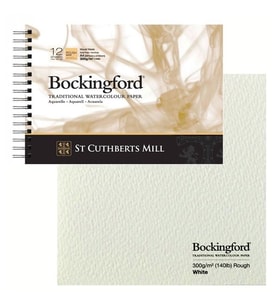 Bockingford Spiralli Suluboya Defteri Rough 300 gr 297x210mm (A4) 12 yp 