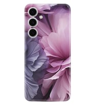 Samsung Galaxy A56 Kılıf Boutique Baskılı Resimli Çiçek Mor Pcode -028