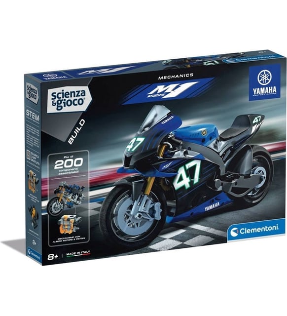 YAMAHA セット Clementoni Mechanics Yamaha Vzr Motosiklet Kit Bilim Oyun Seti