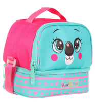 Kaukko Kids İki Gözlü Isı Yalıtımlı Kız Çocuk Sevimli Koala Yeşil Beslenme Çantası