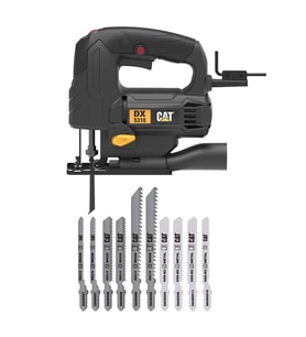 CAT DX5310 550Watt Profesyonel Devir Ayarlı Dekupaj Testere + DA06901 10 Parça Testere Ucu