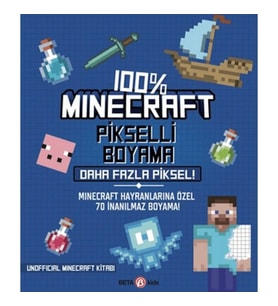 %100 Mınecraft Pikselli Boyama Daha Fazla Piksel
