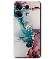 Redmi Note 13 Pro 5G Kılıf HD Desen Baskılı Kılıf - Liquid Mermer