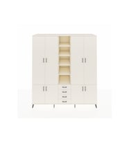Kronos Dolap 17 Raflı 4 Çekmeceli 8 Kapaklı 220x59x243 Aytaşı-Aytaşı/Aytaşı