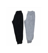 Unisex Çocuk 2"lipaket Gri-siyah Eşofman Altı