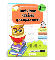 İngilizce Kelime Çalışma Seti (3 Süper Kitap)